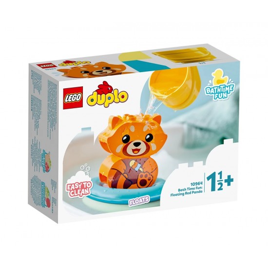 LEGO® DUPLO® My First 10964 - Забавления в банята: плаваща червена панда