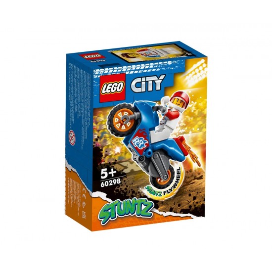 LEGO® City Stunt 60298 - Каскадьорски мотоциклет ракета