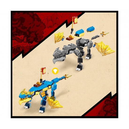 LEGO® NINJAGO™ 71760 - Буреносният дракон на Jay EVO