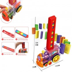 Локомотивче с домино /на батерии/