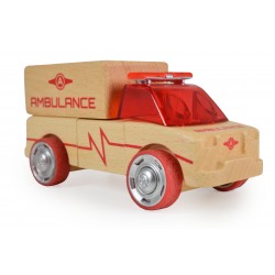 Дървени коли Mini 3-Pack rescue vehicles 53106