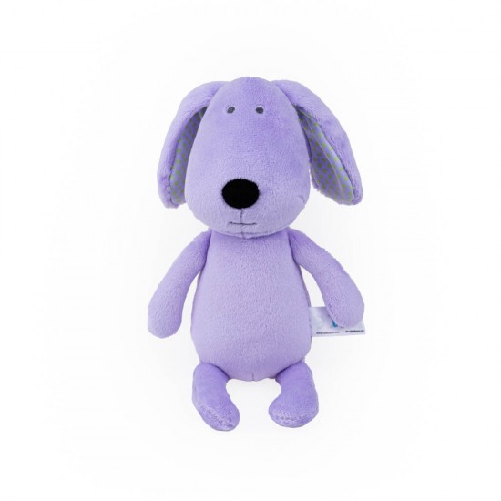 Мека играчка За Гушкане Dog 28cm лилав 81992