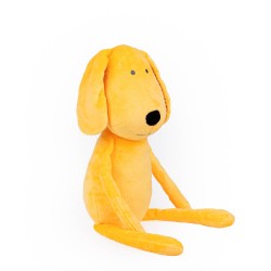 Мека играчка За Гушкане Dog 58cm оранжев 81987