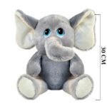 Плюшен слон със сини очи - Image 2