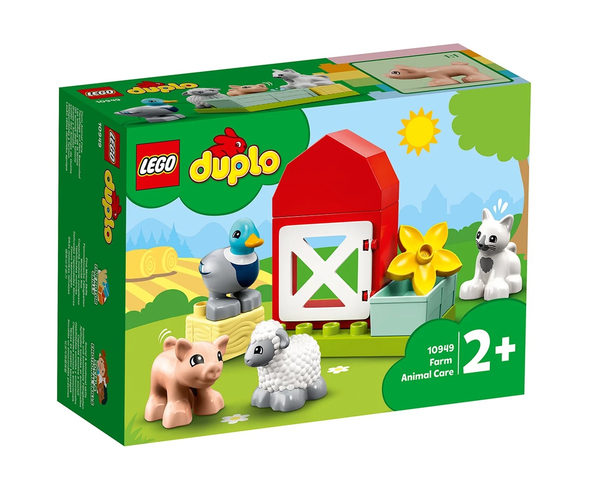 0ead6283af06dfe8bb1e808ad16b4eb3 LEGO® DUPLO® Town 10949 - Грижи за животните във фермата - Image 1
