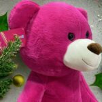 Плюшен мечок гигант, цикламен, 130 см - Image 2