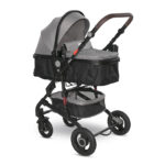 ДЕТСКА КОЛИЧКА ALBA PREMIUM OPALINE GREY+АДАПТОРИ - Image 2