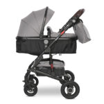 ДЕТСКА КОЛИЧКА ALBA PREMIUM OPALINE GREY+АДАПТОРИ - Image 4