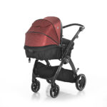 ДЕТСКА КОЛИЧКА ADRIA BLACK&RED - Image 3