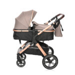 ДЕТСКА КОЛИЧКА VIOLA PEARL BEIGE+АДАПТОРИ - Image 4