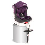 СТОЛ ЗА КОЛА PEGASUS ISOFIX 0-36KG GREY&VIOLET - Image 2