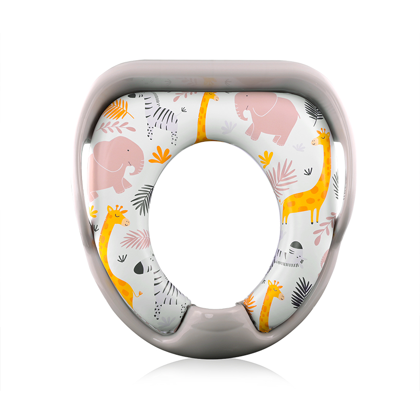 10130990010 МЕКА ТОАЛЕТНА СЕДАЛКА GREY ANIMALS - Image 1