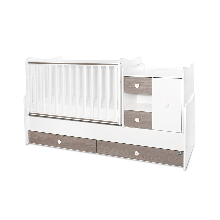10150500042A_1_2024 ЛЕГЛО MiniMAX 190/72 ЦВЯТ БЯЛО/КАФЕ NEW - Снимка