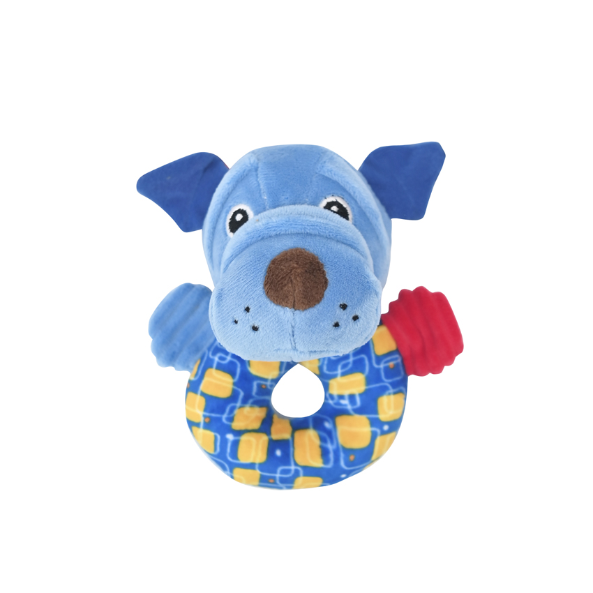 10191330004 ДРЪНКАЛКА LORELLI TOYS КУЧЕ СИНЬО - Image 1
