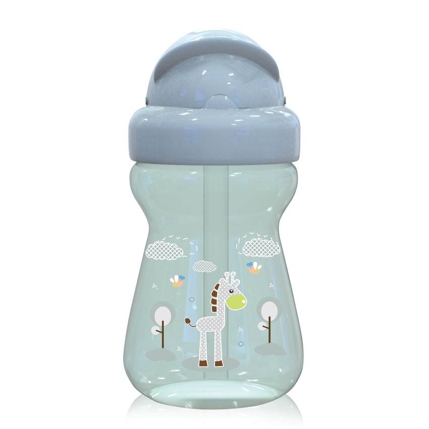 10200740004 МИНИ СПОРТНА БУТИЛКА ANIMALS 200 ML MINT GREEN - Image 1