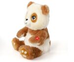 Плюшена играчка - Кафява панда Hugzzz с музика и светлини, 30 см - Снимка 2