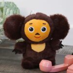 Плюшена Чебурашка, кафява - Снимка 1