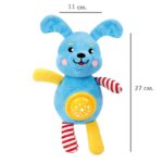 Плюшена музикална играчка Baby Sunki / заек - Снимка 3