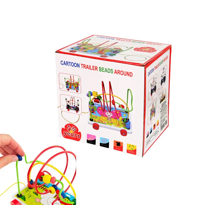 40be7cfed99fe06600ab1ffac3c5283e Игра - Лабиринт на колелца /дърво/ - Image 1