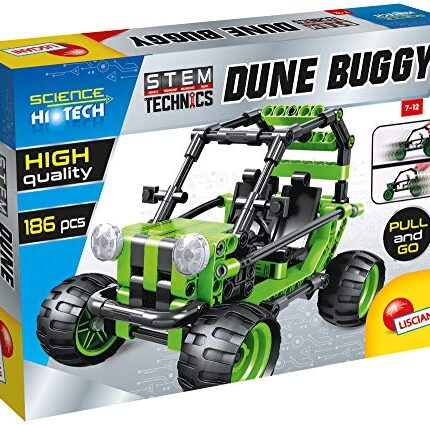 Конструктор Lisciani HI TECH STEM TECHNICS Dune buggy - Снимка
