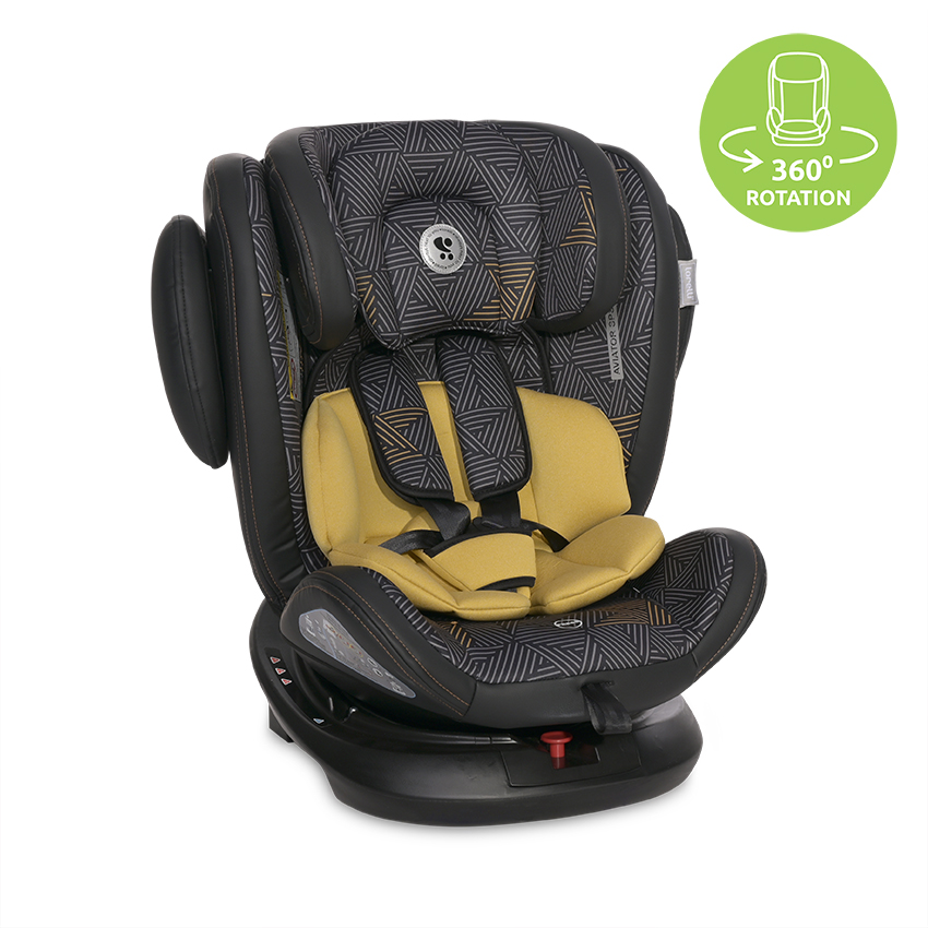 6428e4549342b2bdc45261b0d861c7bc СТОЛ ЗА КОЛА AVIATOR ISOFIX 0-36 LEMON CURRY - Image 1