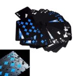 Подаръчен комплект с чаша и луксозни водоустойчиви черни PVC карти - Image 3