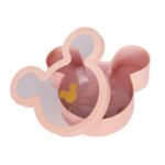 Подаръчна кутия с прозрачен капак и ПВЦ вложка, розова - Image 2