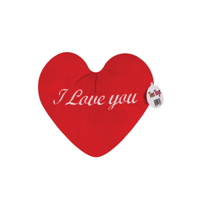 8d06502e1a3896ed0c9601e09b9710c0 Плюшено сърце I Love you, 17 см. /говорещо на български/ - Image 1