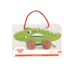 Дървена играчка за дърпане Crocodile TKC265 - Снимка 1