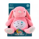 Плюшена играчка - зайче с прожектор и 6 български песнички - Снимка 1