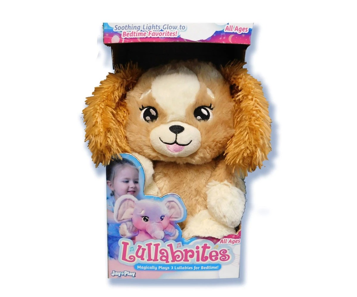a2f18f3d2fb9560ea52153f7b02ac9c0 Плюшена играчка - Кученце Hugzzz с музика и светлини, 30 см - Снимка