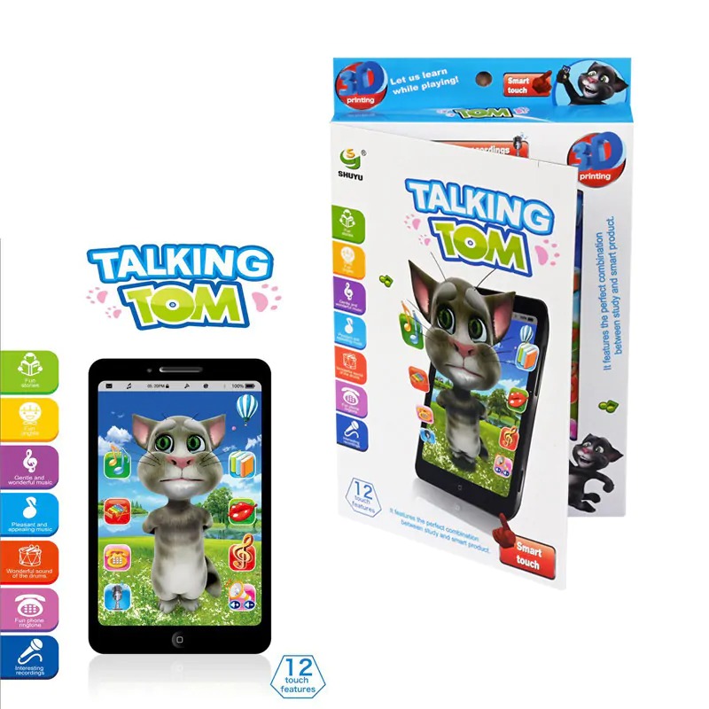 aeafa7cb37df25a3ff1531c3edf6ee80 Интерактивен образователен таблет - Talking Tom 3D - Image 1