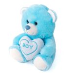 Мече със сърце, синьо