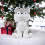 Плюшено куче Бъгси - хъски със сини очи - Image 3