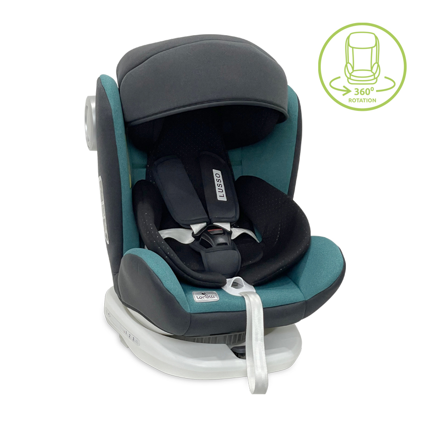 c730138df27c875772db1c050fda1d08 СТОЛ ЗА КОЛА LUSSO SPS ISOFIX 0-36 KG BRITTANYBLUE - Image 1