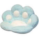 Плюшено кресло лапа, синьо