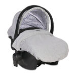СТОЛ ЗА КОЛА RIMINI DI MARE0-10 KG GREY&BLACK DOTS - Снимка 2