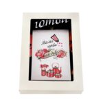 Подаръчен комплект - Мама готви най-добре с престилка и бележник