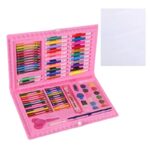 Комплект за рисуване и оцветяване /110 части/, розов - Image 2