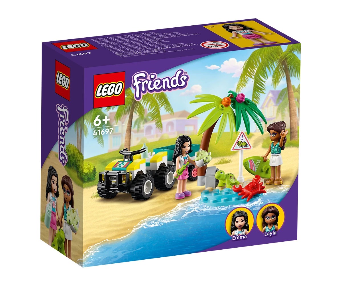 fa2b24a06cdcdf1a60045f2cd5bc1fd6 LEGO® Friends 41697 - Камион за защита на костенурки - Image 1