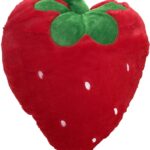 Плюшена възглавничка ягода