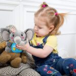 Плюшена играчка слонче музикално - Снимка 1