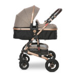 ДЕТСКА КОЛИЧКА ALBA PREMIUM PEARL BEIGE+АДАПТОРИ - Image 3