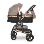 ДЕТСКА КОЛИЧКА ALBA PREMIUM PEARL BEIGE+АДАПТОРИ - Image 4