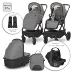 ДЕТСКА КОЛИЧКА ARIA  3 в1 GREY