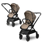 ДЕТСКА КОЛИЧКА REYA 3in1 BROWN с реверсивна дръжка - Снимка 3