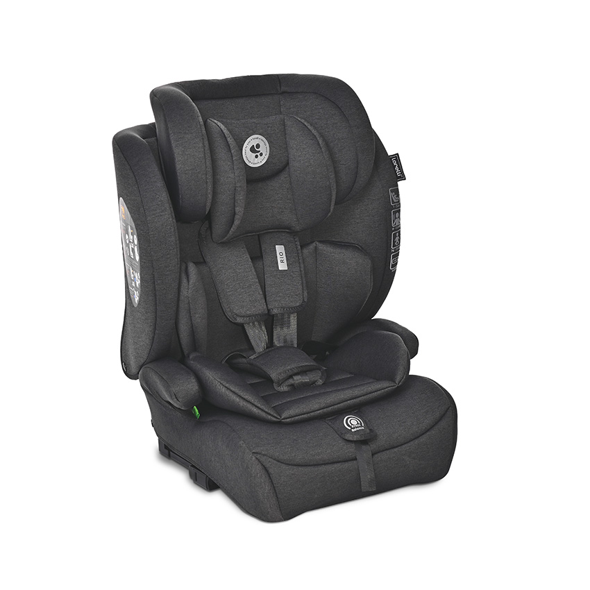 10071962401_1 СТОЛ ЗА КОЛА RIO ISOFIX 76-150CM BLACK JASPER - Image 1