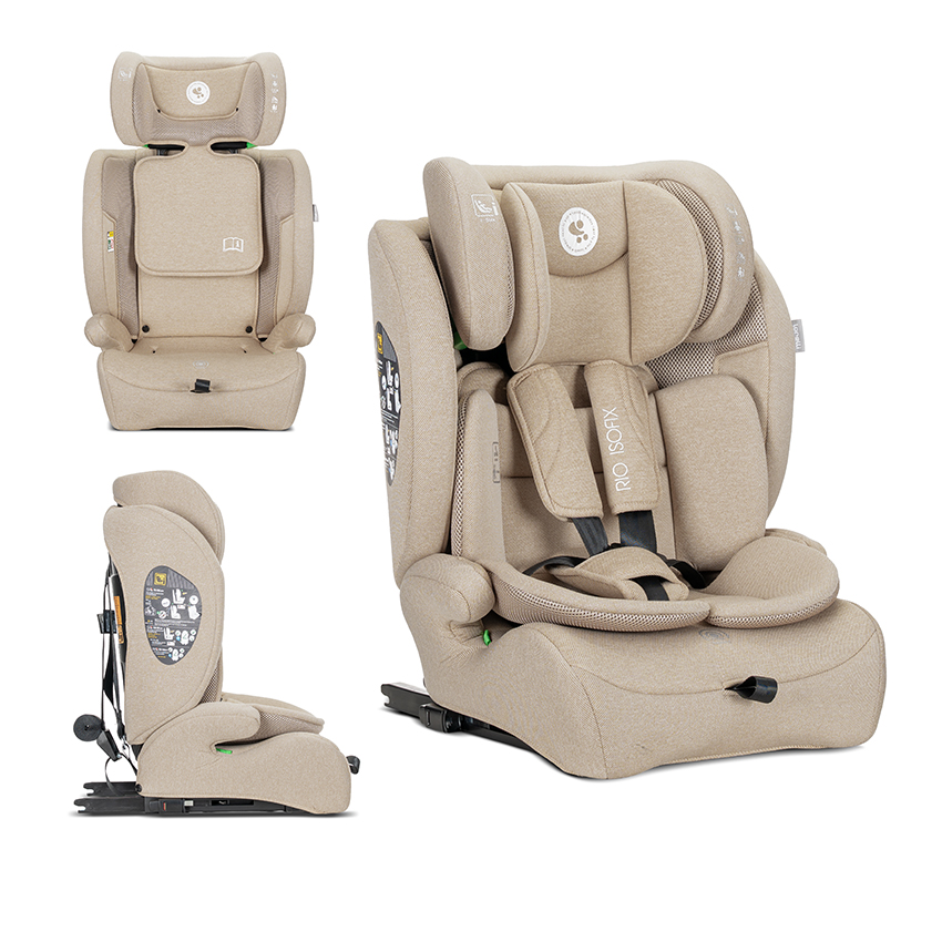 10071962603-7 СТОЛ ЗА КОЛА RIO ISOFIX 76-150CM BEIGE - Image 1