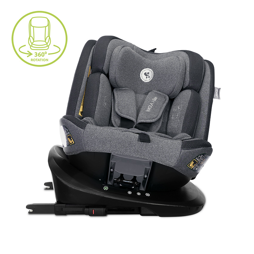 10072012506_1 СТОЛ ЗА КОЛА IMOLA GREY i-Size 40-150 CM ISOFIX 36 - Image 1