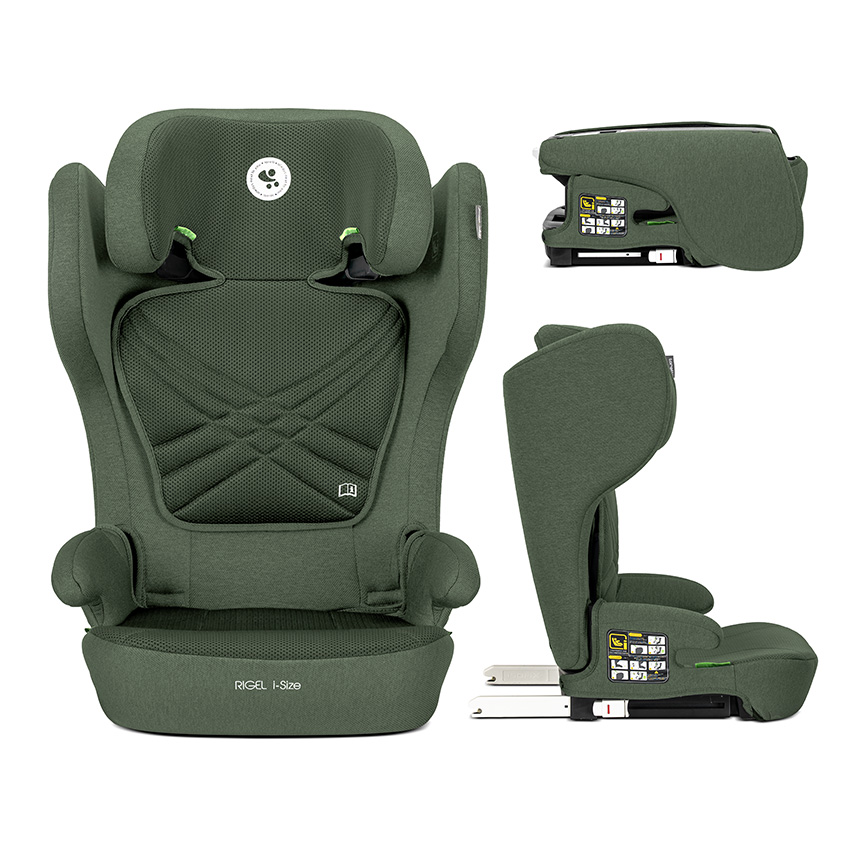 10072112602_1 СГЪВАЕМ СТОЛ ЗА КОЛА RIGEL GREEN i-Size ISOFIX 100 - Image 1